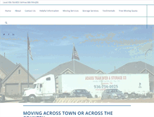 Tablet Screenshot of movewithadams.com